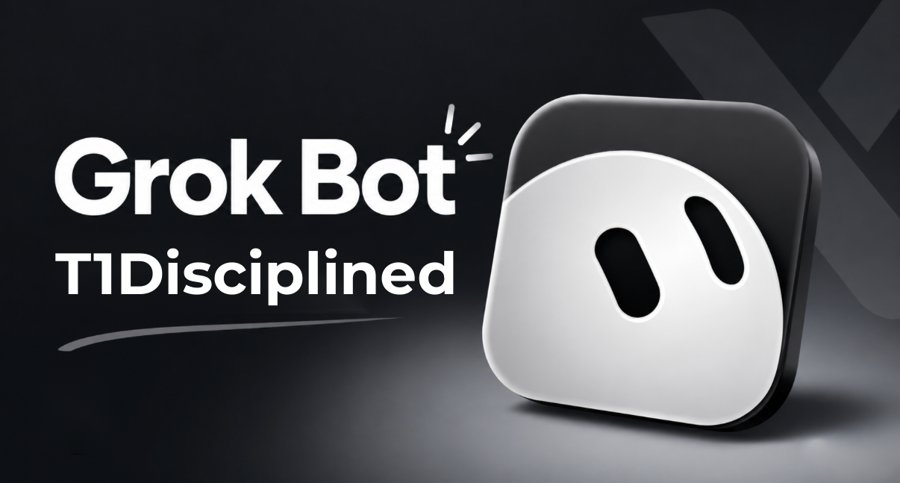Grok Bot T1Disciplined logo